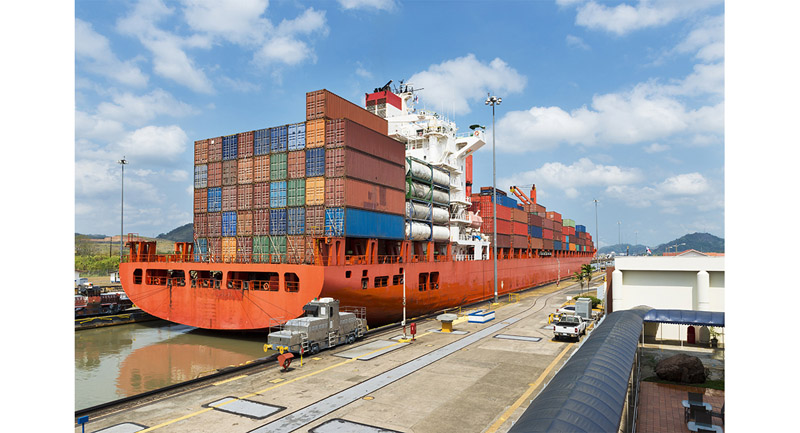 Through the Panama Canal and on to their final destination….